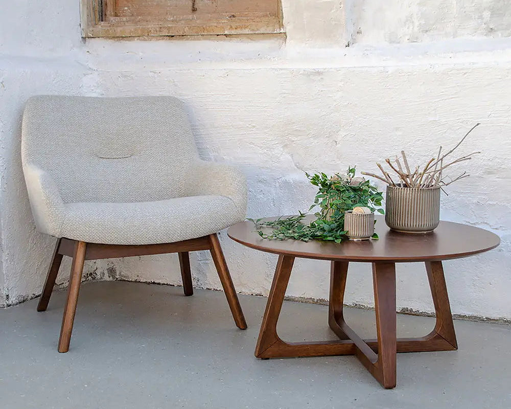 Monroe Lounge Chair — Soft Greige